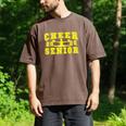 Cheerleading Senior Night Cheer Senior 2025 Graduation 10 Men's Comfort Colors T-Shirt Espresso