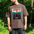 Chocolate Lab Jowls Labrador Retriever Dog Mom Dad Men's Comfort Colors T-Shirt Espresso
