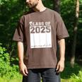 Class Of 2025 Sign My Shirt Senior 2025 Graduation Men's Comfort Colors T-Shirt Espresso