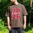 Class Of 2026 Graduation Red With Varsity Letters Men's Comfort Colors T-Shirt Espresso