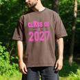 Class Of 2027 Pink Girls Shirt Graduation Men's Comfort Colors T-Shirt Espresso