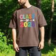 Class Of 2028 Colorful Graduation Men's Comfort Colors T-Shirt Espresso