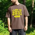 Class Of 2031 Shirts For Kindergarten Photo To Graduation Men's Comfort Colors T-Shirt Espresso