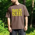 Class Of 2033 Future Graduation Tee T-Shirt Men's Comfort Colors T-Shirt Espresso