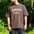Coffee And Books i Love Them Both Men's Comfort Colors T-Shirt Espresso
