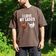 Cool Chicken Art For Men Women Dad Rooster Chicken Farmer Men's Comfort Colors T-Shirt Espresso