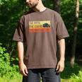 Cool Garbage Man Art For Men Dad Father Garbage Dump Truck Men's Comfort Colors T-Shirt Espresso