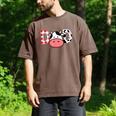 Cow Mom Or Dad Birthday Farm Birthday Party Men's Comfort Colors T-Shirt Espresso Cow Mom Or Dad Birthday Farm Birthday Party Men's Comfort Colors T-Shirt Espresso