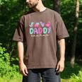 Cute Daddy Saurus Dad Dinosaur Birthday Boy Girl Family Men's Comfort Colors T-Shirt Espresso