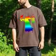 Dabbing Graduate 2018 Graduation Celebration Men's Comfort Colors T-Shirt Espresso