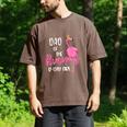 Dad Of B-Day Girl Flamazing Pink Flamingo Birthday Party Men's Comfort Colors T-Shirt Espresso Dad Of B-Day Girl Flamazing Pink Flamingo Birthday Party Men's Comfort Colors T-Shirt Espresso