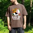 Dad Of Ballers Baseball Soccer Basketball Dad Men's Comfort Colors T-Shirt Espresso