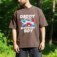 Dad Of The Birthday Boy Airplane Men's Comfort Colors T-Shirt Espresso