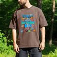 Dad Of The Birthday Boy Aquarium Sea Animals Matching Men's Comfort Colors T-Shirt Espresso