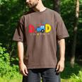 Dad Of The Birthday Boy Choo Choo Train Family Matching Men's Comfort Colors T-Shirt Espresso Dad Of The Birthday Boy Choo Choo Train Family Matching Men's Comfort Colors T-Shirt Espresso