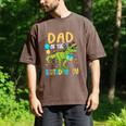Dad Of The Birthday Boy Family Matching Dinosaur Squad Men's Comfort Colors T-Shirt Espresso Dad Of The Birthday Boy Family Matching Dinosaur Squad Men's Comfort Colors T-Shirt Espresso