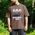Dad Of The Birthday Boy Policeman Officer Party Men's Comfort Colors T-Shirt Espresso