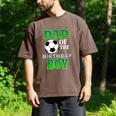 Dad Of The Birthday Boy Soccer Stars Outfit Men's Comfort Colors T-Shirt Espresso
