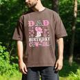 Dad Of The Birthday Cowgirl Pink Disco Rodeo Western Men's Comfort Colors T-Shirt Espresso