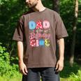 Dad Of The Birthday Girl Family Summer Beach Birthday Party Men's Comfort Colors T-Shirt Espresso