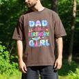 Dad Of The Birthday Mermaid Girl Family Matching Party Men's Comfort Colors T-Shirt Espresso