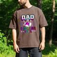 Dad Of The Bowler Girl Matching Family Bowling Birthday Men's Comfort Colors T-Shirt Espresso