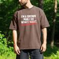 Dad Father I'm A Grown Man I Do What My Daughter Wants Men's Comfort Colors T-Shirt Espresso
