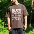Dad Gets Mad At Me Father Daughter Humor Saying Pink Men's Comfort Colors T-Shirt Espresso Dad Gets Mad At Me Father Daughter Humor Saying Pink Men's Comfort Colors T-Shirt Espresso