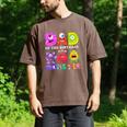 Dad Little Monster Kids 1st Birthday Party Family Monster Small Men's Comfort Colors T-Shirt Espresso