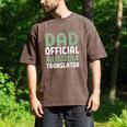 Dad Official Teenager Translator Dad Men's Comfort Colors T-Shirt Espresso