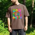 Dad Of The Slime Queen Birthday Family Matching Party Men's Comfort Colors T-Shirt Espresso