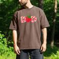 Dad Strawberry First Birthday Family Strawberry Men's Comfort Colors T-Shirt Espresso