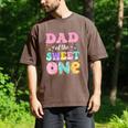 Dad Of The Sweet One 1st Birthday Donut Bday Party Men's Comfort Colors T-Shirt Espresso