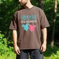 Dad Of Twins Family Daddy Fathers Day Future Parents Men's Comfort Colors T-Shirt Espresso