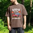 Dada Of The Birthday Boy Fire Truck Firefighter 1St Party Men's Comfort Colors T-Shirt Espresso