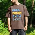 Dada Daddy Dad Bruh Fathers Day Blue Dog Men's Comfort Colors T-Shirt Espresso