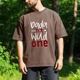 Dada Of The Wild One Buffalo Plaid Lumberjack 1st Birthday Men's Comfort Colors T-Shirt Espresso