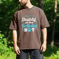 Daddy Of The Birthday Boy Dog Paw Bday Party Celebration Small Men's Comfort Colors T-Shirt Espresso