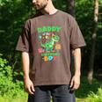 Daddy Of The Birthday Boy T Rex Dinosaur Family Party Men's Comfort Colors T-Shirt Espresso