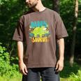 Daddy Dad Saurus Rex Dinosaur Dino For Father Men's Comfort Colors T-Shirt Espresso