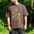Daddy Of The Shark Birthday Dad Matching Family Men's Comfort Colors T-Shirt Espresso