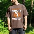 Daughter Basketball Sport Basketball Dad Mom Basketball Fan Men's Comfort Colors T-Shirt Espresso