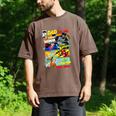 DC Comics Father's Day Justice League Dad Attributes Men's Comfort Colors T-Shirt Espresso
