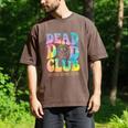 Dead Dad Club Surviving On Dark Humor Hippie Men's Comfort Colors T-Shirt Espresso