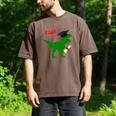 Dinosaur Rawr Diploma Graduate Graduation Men's Comfort Colors T-Shirt Espresso