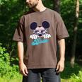 Disney Mickey And Friends Cool Mickey Summer Vibes Dad Logo Men's Comfort Colors T-Shirt Espresso