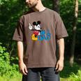 Disney Mickey Mouse Father's Day 1 Dad Men's Comfort Colors T-Shirt Espresso