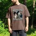 Don't Worry Kitten Daddy's Here Cool Alpha Wolf Meme Men's Comfort Colors T-Shirt Espresso
