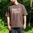Make It A Double Twin Dad Fathers Day T-Shirt Men's Comfort Colors T-Shirt Espresso
