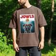 Drooling Boxer Jowls Fawn Dog Mom Dog Dad Burger Men's Comfort Colors T-Shirt Espresso